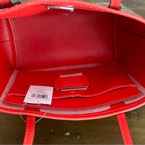 NWT Coach Signature City Mini Tote - Picture 8 of 10